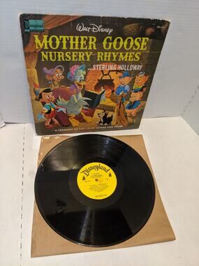 Walt Disney Mother Goose Nursery Rhymes LP Record  Sterling Holloway
